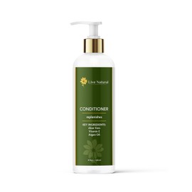 Argan and Hemp Intense Hair Conditioner with Jojoba Oil, Rice Protein and Vitamin E, Fortifying Treatment for Damaged and Dry Strands
