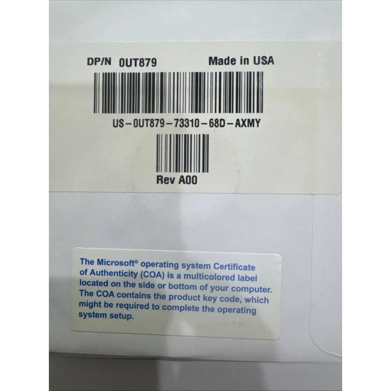 DELL GENUINE WINDOWS XP PRO PROFE SP 2 SP2 Reinstallation