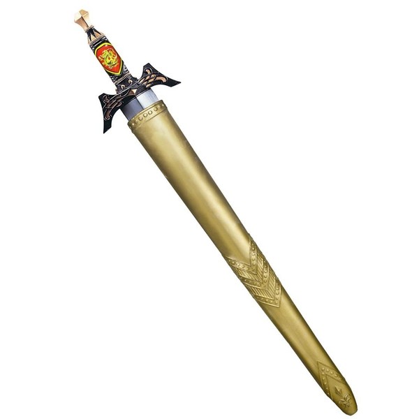 Rubie's Official Medieval Sword and Sheath, Gold