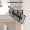 USX MOUNT Corner TV Wall Mount for 26-60 Inch TVs