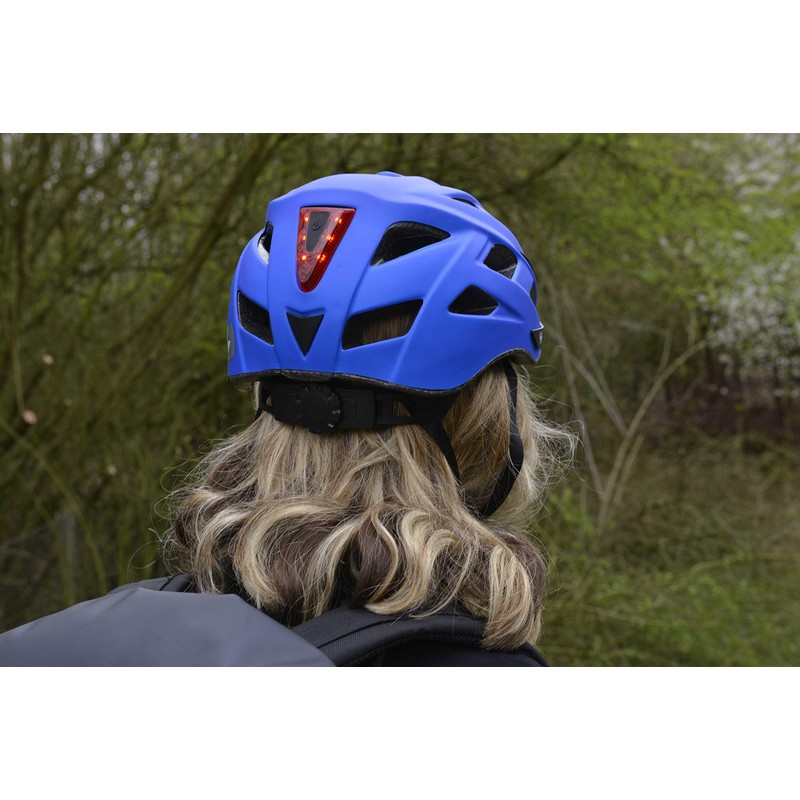 Oxford Unisex Adult Metro-V Helmet 58-61cm - Matt Blue, 58-61CM