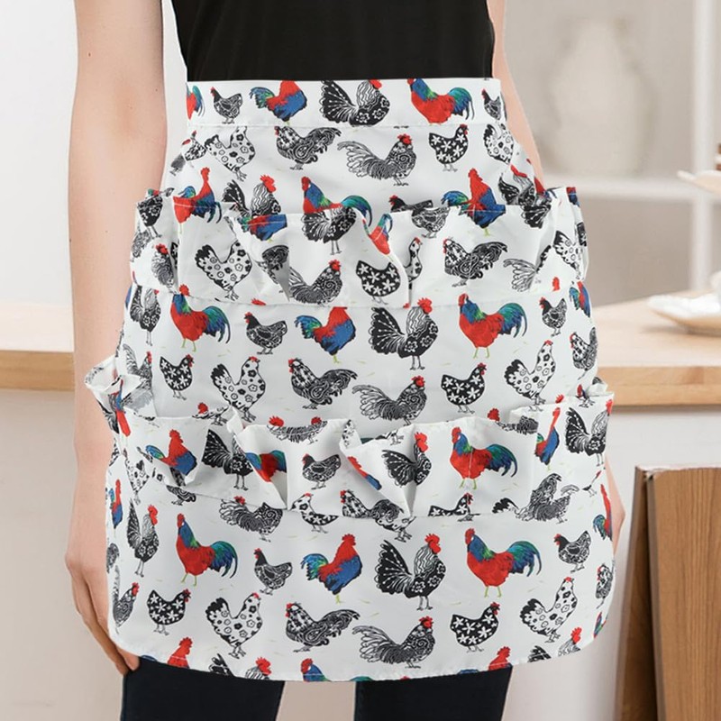 NINEFOX Egg Apron, Egg Collecting Apron for Chicken Duck Goose