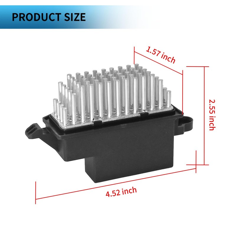 277A1-4BU0A Blower Motor Resistor Replacement for Nissan Rogue 2014-2020 Replacement