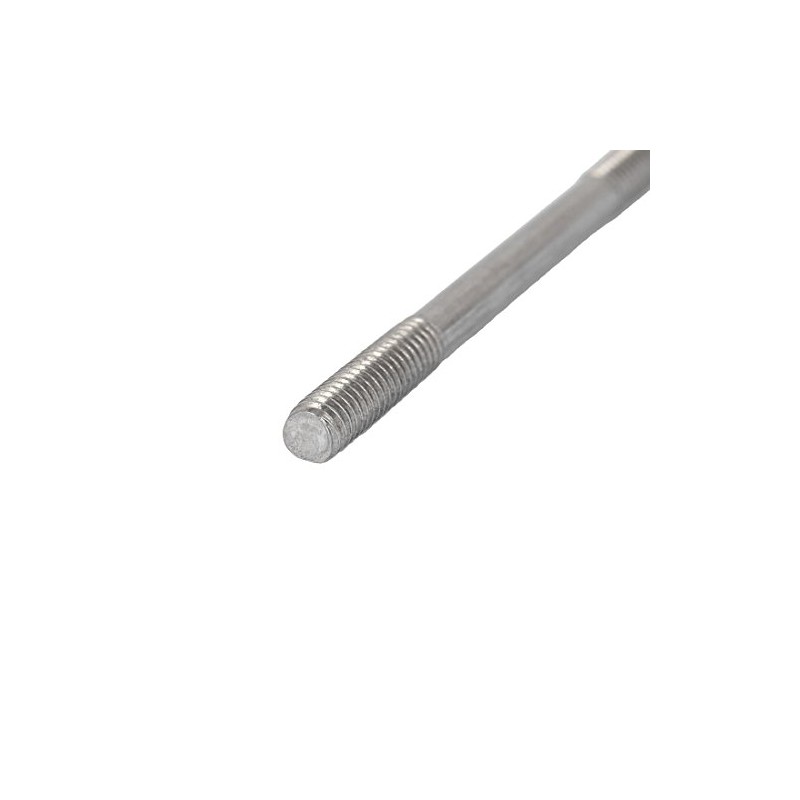 Sourcingmap M4x45mm 304 Stainless Steel Double End Threaded Stud Screw