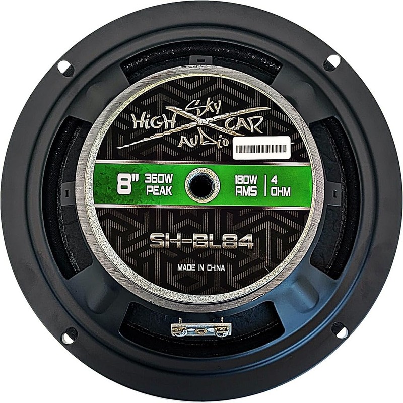 Sky High Car Audio SH-BL84 8" 4 ohm Midrange Loudspeaker