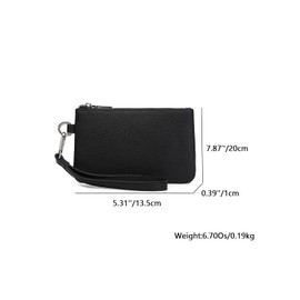 YONBEN Womens Makeup Bag Wristband Bag PU leather Pouch Lightweight Ideal for Travel and Everyday Use
