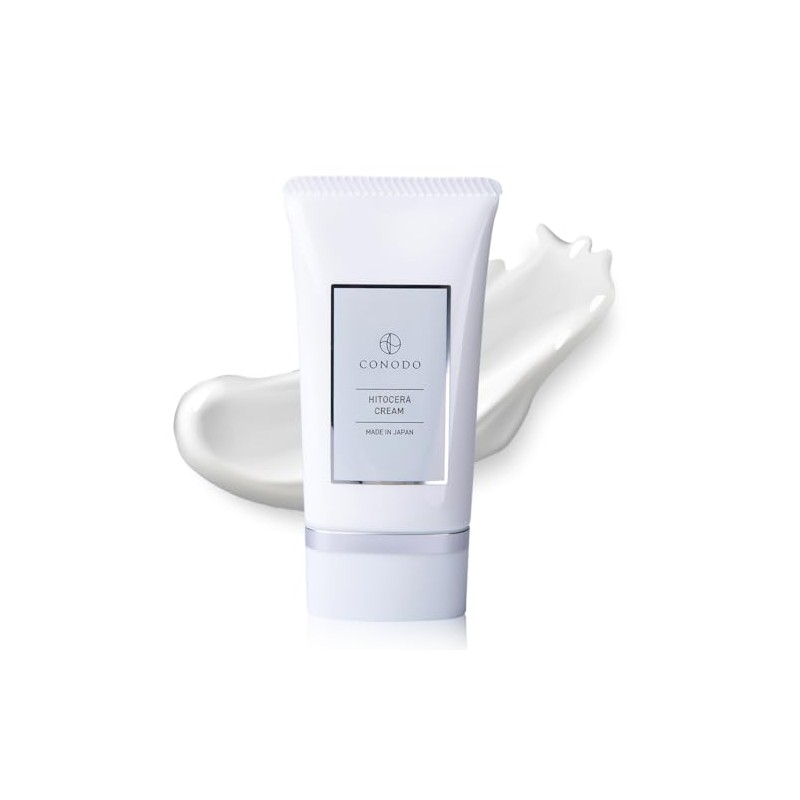 CONODO Hitocera Cream, 18% Human Type Ceramide Solution, 1.1 oz