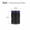sourcing map 0.6mm Polyester Sewing Thread 82 Yards Extra Strong