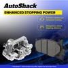 AutoShack Rear Brake Calipers and Ceramic Pads Replacement for 2008-2012