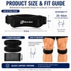 Patellar Tendon Knee Support Straps for Sports – Adjustable Compression