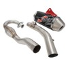 JFG RACING Dirt Bike Exhaust Muffler Pipe Full System For