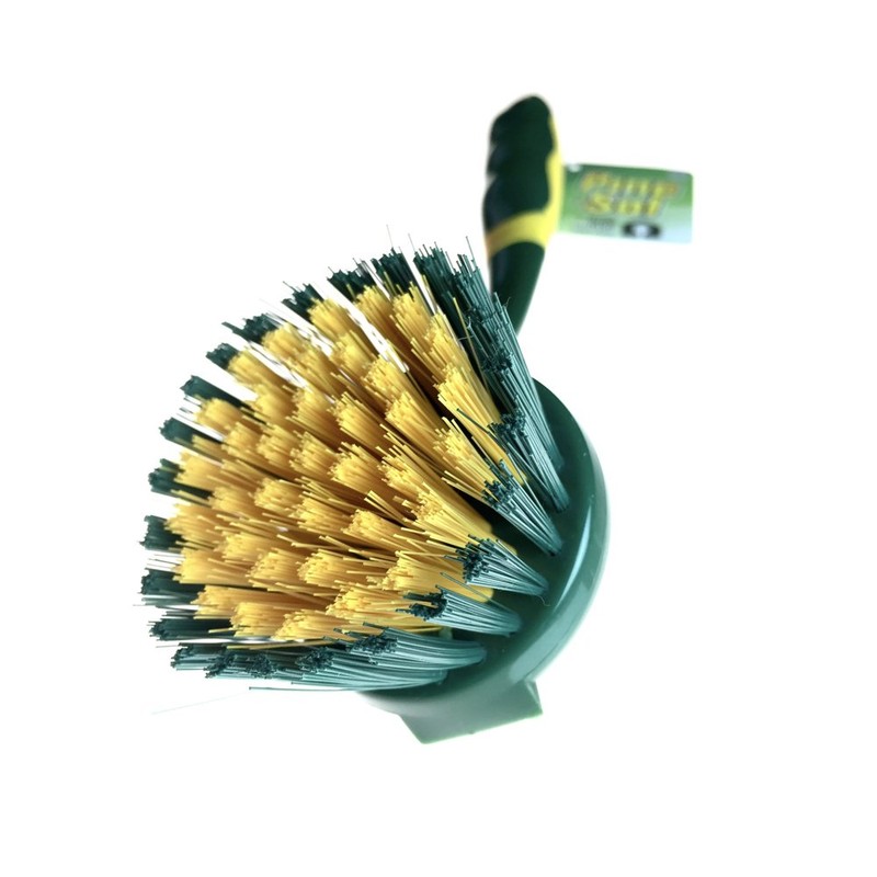 Pine-Sol Long Handle Dish Brush – Heavy Duty Bristle Kitchen