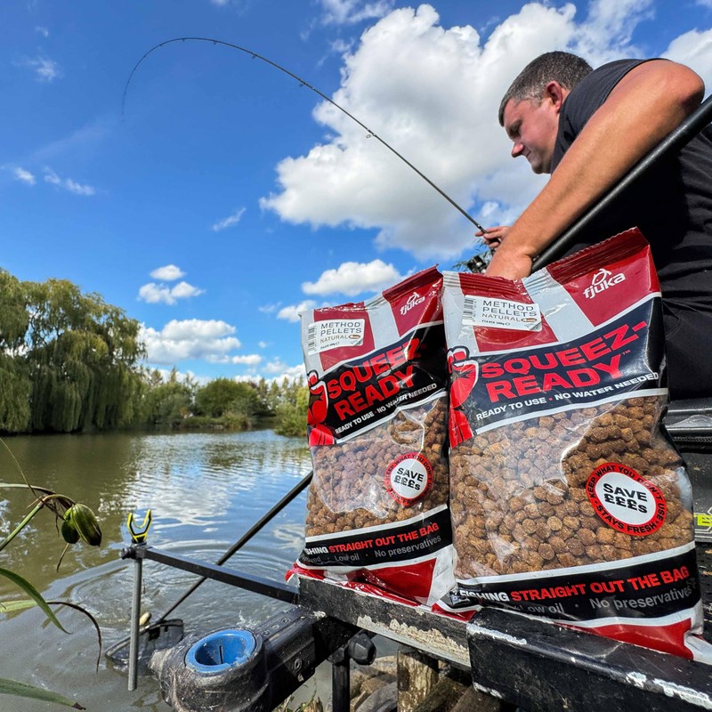 Fjuka Squeez-Ready Method Pellet 4mm | Straight from the bag