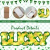 Saint Patrick's Day LED Marquee Sign, Battery Powered Letter