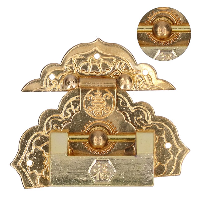 Brass Jewelry Box Corner Protector Hardware Accessories Ornament for Wooden