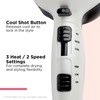 Revlon 1875W Shine Boosting Hair Dryer | Smooth Blowouts and