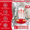 Relaxweex 2 in 1 Heated Hummingbird Feeders 19℃/66℉ Constant Temperature