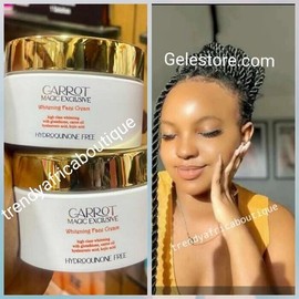 carrot magic X  2 Carrot Magic Exclusive Whitening Face Cream. High Class With Carrot Oil 👌