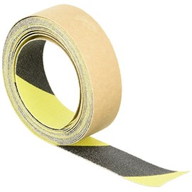 トラスコ中山(TRUSCO) 蛍光ノンスリップテープ 屋外用 25mm×3m ゼブラ TKNS-25-ZB