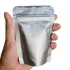 Aluminum Bag, Small, Zippered, Mini, Freestanding, Divided Bag, Zipper Included,