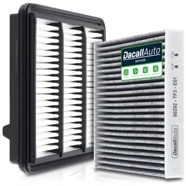 Dacall Engine & Cabin Air Filter Set for Acura Integra L4-1.5L (2023-2025); for Honda CRV L4-1.5L (2023-2025); for Civic L4-1.5L (2022-2025). Replace 17220-64A-A00, 80291-TF3-E01