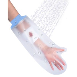 CureSquad Waterproof Cast Cover Arm Child, Soft Comfortable Reusable Shower Cast Bandage Protectorr for Bath Teens, Child Bandage Protector for Broken Surgery Wound Arm, Hands, Wrists,Protector Bag