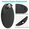 GDW 1-3/4" Replacement Flapper for Stainless Steel and Plastic Thru