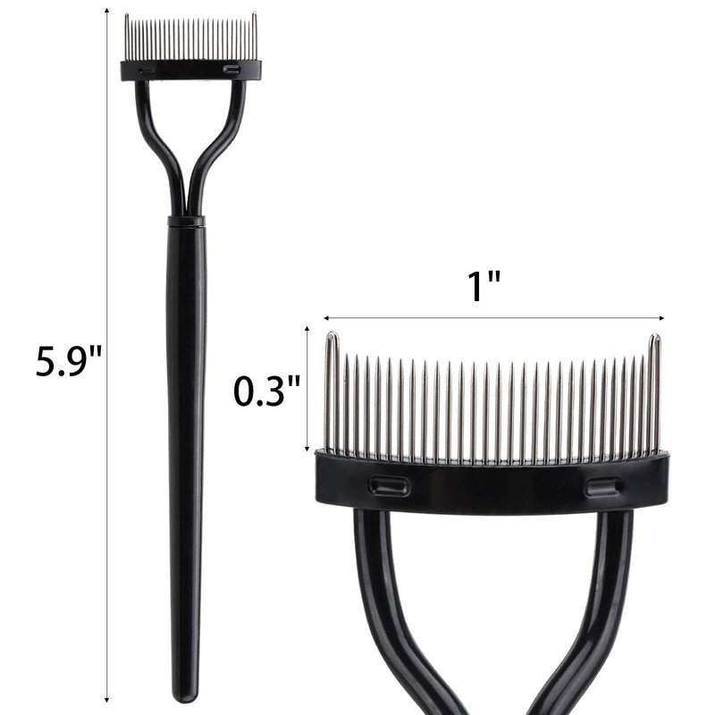 4 piezas separador de pestañas de metal para dientes de
