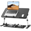 SAIJI Height & Angle Adjustable Laptop Stand for Bed, Lap