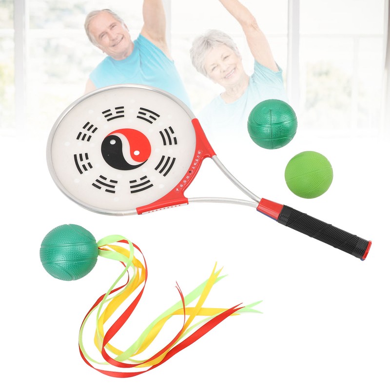 Tai Chi Racket Soft Lightweight Aluminium Alloy Tai Chi Ball