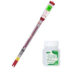 Digital Pool Salt Tester with Long Probe,Salinity Meter for Saltwater Pool,Accurate Salt Test Kit Truncheon Hot Tub,Spa,Freshwater Fish Tank,Koi Pond(0-5000PPM)