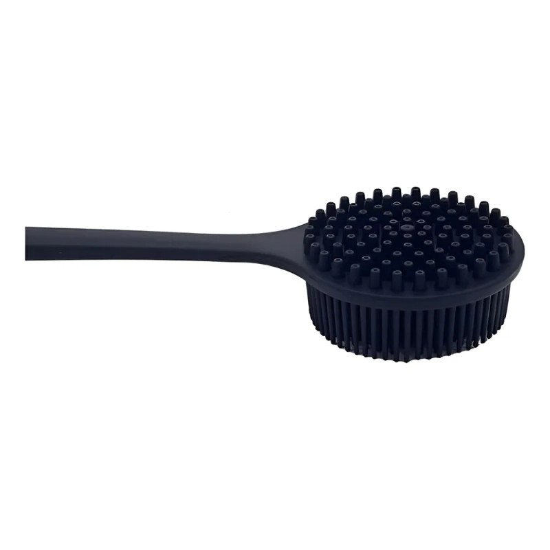 Kit 3 Cepillo Espalda Facial Cuero Cabelludo Silicona