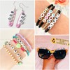 Bxwoum 100PCS Letter Beads Acrylic Alphabet Beads for Jewelry Making