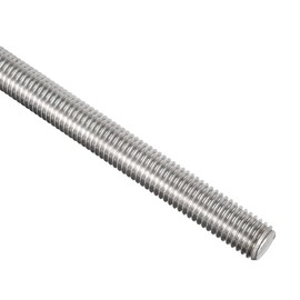sourcing map M12 x 250 mm Fully Threaded Rod Threaded Rod Threaded Rod Threaded Rod 304 Stainless Steel Right Thread Silver Tone