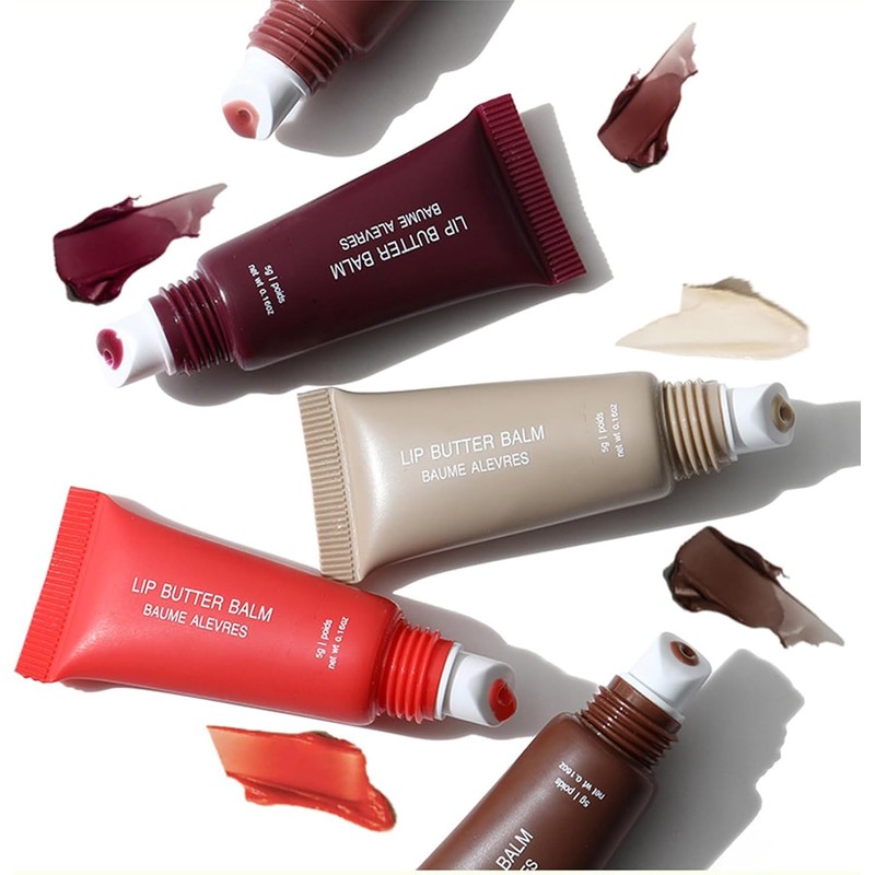 Labios Teñidos Bálsamo De Mantequilla Brillo Azúcar Mancha Transparente Brillo