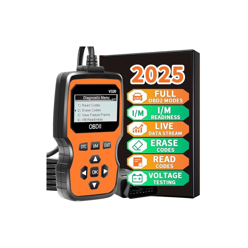 V320 Automotive OBD2 Scanner - Obd2 Scanner Diagnostic Tool, Engine