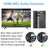 H.May HDMI Audio Return & DAC Audio Converter;HDMI ARC Audio