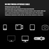 HD Multimedia Interface Cable High Speed 4K 60Hz Weave HD