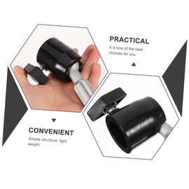 Piece Tripod Parts Manikin Stand Hair Mannequin Stand Wig Stand Tripod Mannequin Tripod Attachment Wigs Display Wig Mannequin Tripod Stand Accessories Plastic Adapter Head/1752