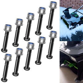 FENXDN ASP2400D Shear Pin for EGO Snow Blower，10 Pack, Black, Snow Blower Shear Pin Set for 24" & 28" 2-Stage self-propelled Snow Blower with Maximum Power