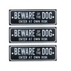 AB Tools 3pk Beware Of The Dog Enter At Own