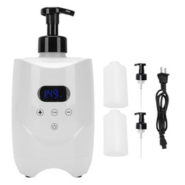 Calentador eléctrico de espuma de afeitar con control de temperatura ajustable, dispensador profesional de 500 ml para barberías y uso doméstico, comp