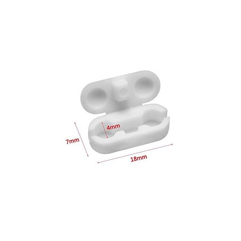 APUXON 20 Pack Replacement Vertical Roman Roller Blind Ball Chain