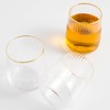 Lysenn Stemless Wine Glasses Set of 4 - Premium Hand