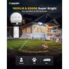 Ensenior 1800LM Solar Flood Lights Outdoor, Motion Sensor Outdoor Light