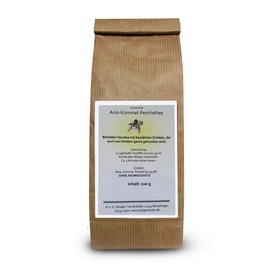 Kräutertee Anis-Kümmel-Fenchel, Lose, Anis, Kümmel, Fenchel, Basischer Tee, 100g, Teegeniessen