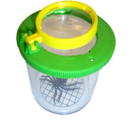 Set of 2 2x, 3.5x Magnifying Beakers with Magnifying Booklet [German language version]