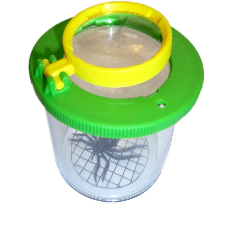 Set of 2 2x, 3.5x Magnifying Beakers with Magnifying Booklet