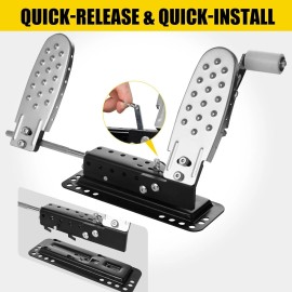 ‎OceanicEcho Left Foot Accelerator Gas Pedal, LFGP Drive Assist for Disabled Injured Drivers