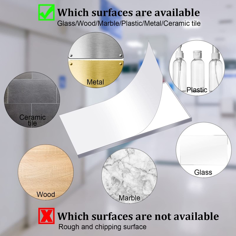 Epakh 24 Pcs Xray Marker Adhesive Strips Strong Traceless Reusable
